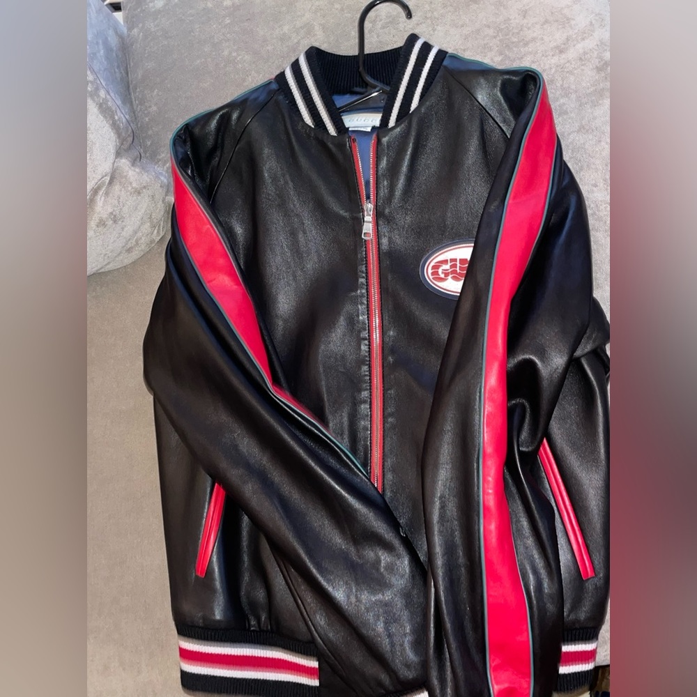 Gucci leather